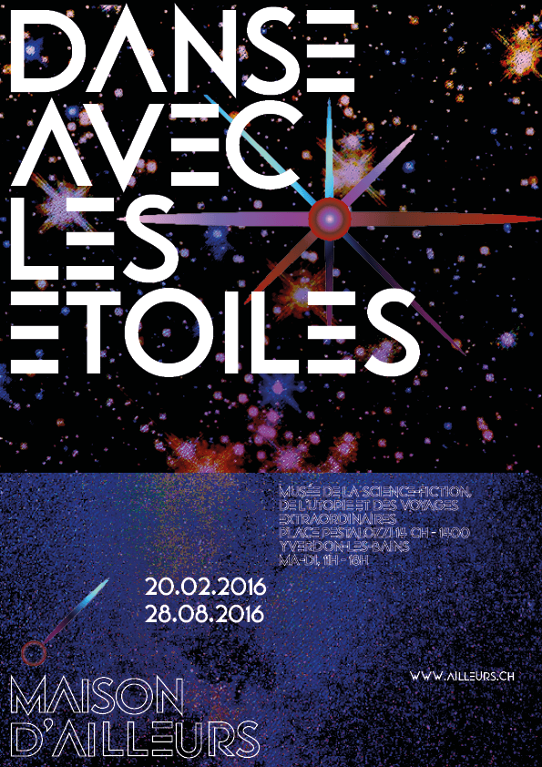 Affiche de l'exposition "Danse avec les étoiles"