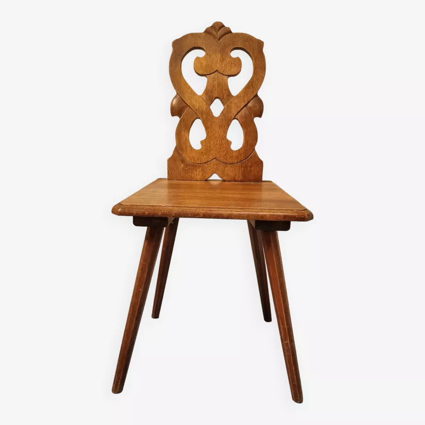 Chaise traditionnelle alsacienne